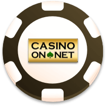 casino on net bonus chip logo
