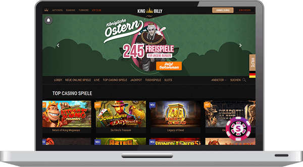 king billy casino spiele