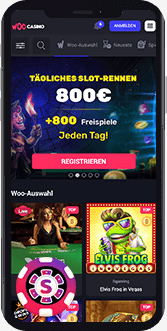 Woocasino Mobil