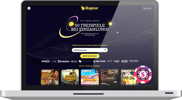 Raptor Casino spiele