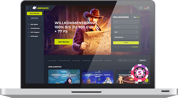 Unislots Casino spiele