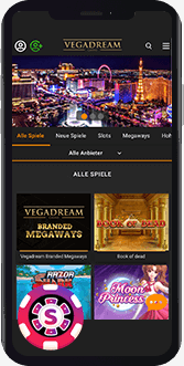 Vegadream Casino mobil