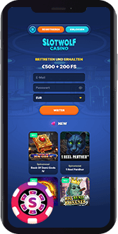 SlotWolf Casino mobil