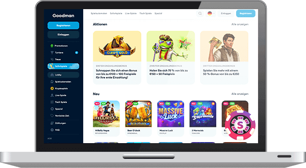 Goodman Casino spiele