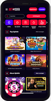BetSofa Casino mobil