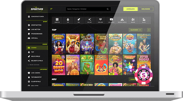 Sportuna Casino spiele