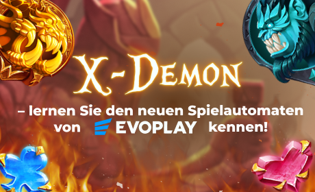X-Demon – lernen Sie den neuen Spielautomaten von Evoplay kennen!