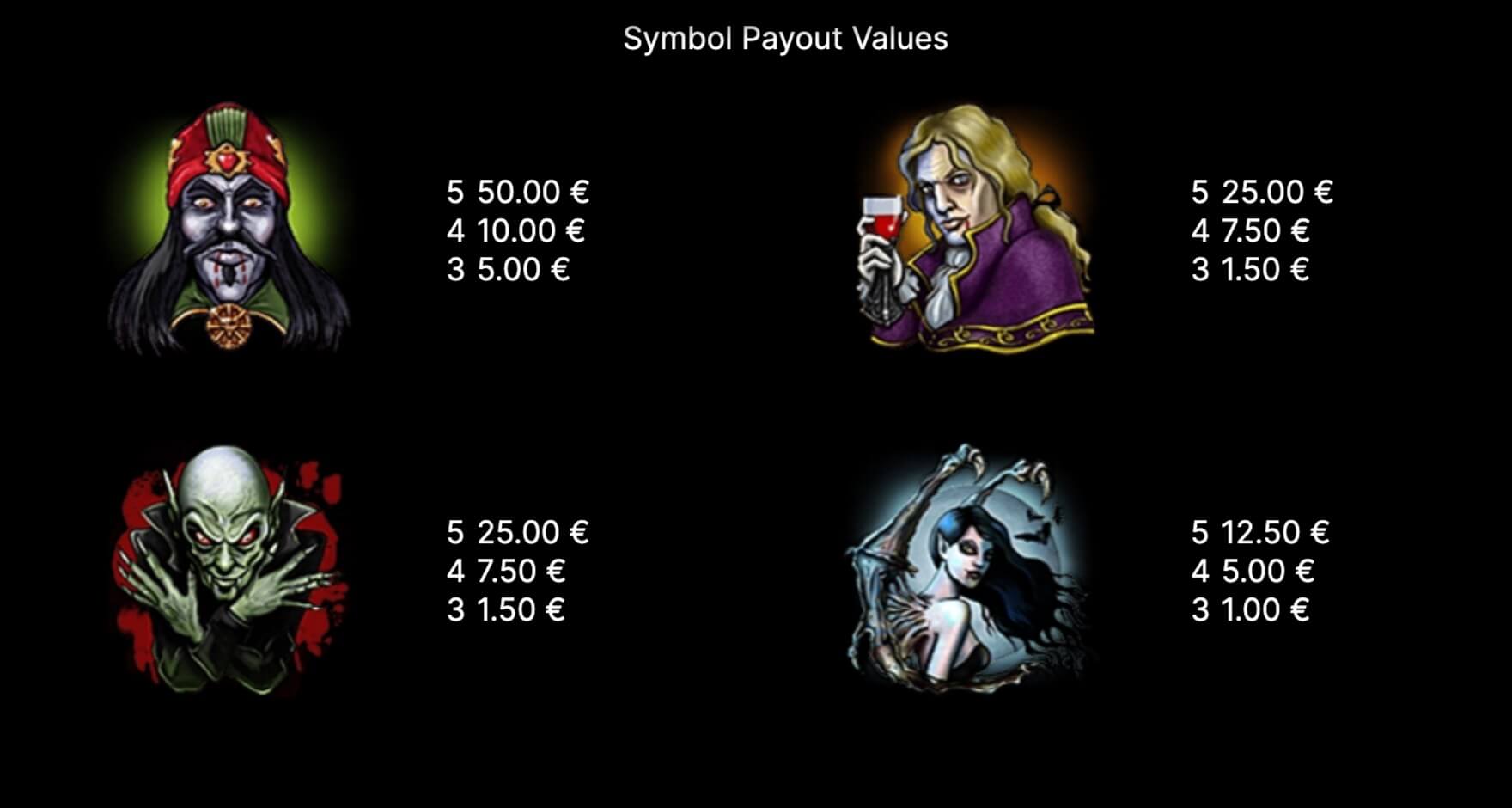 Blood Suckers Symbols