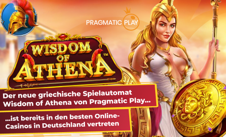 Der neue griechische Spielautomat Wisdom of Athena von Pragmatic Play ist bereits in den besten Online-Casinos in Deutschland vertreten