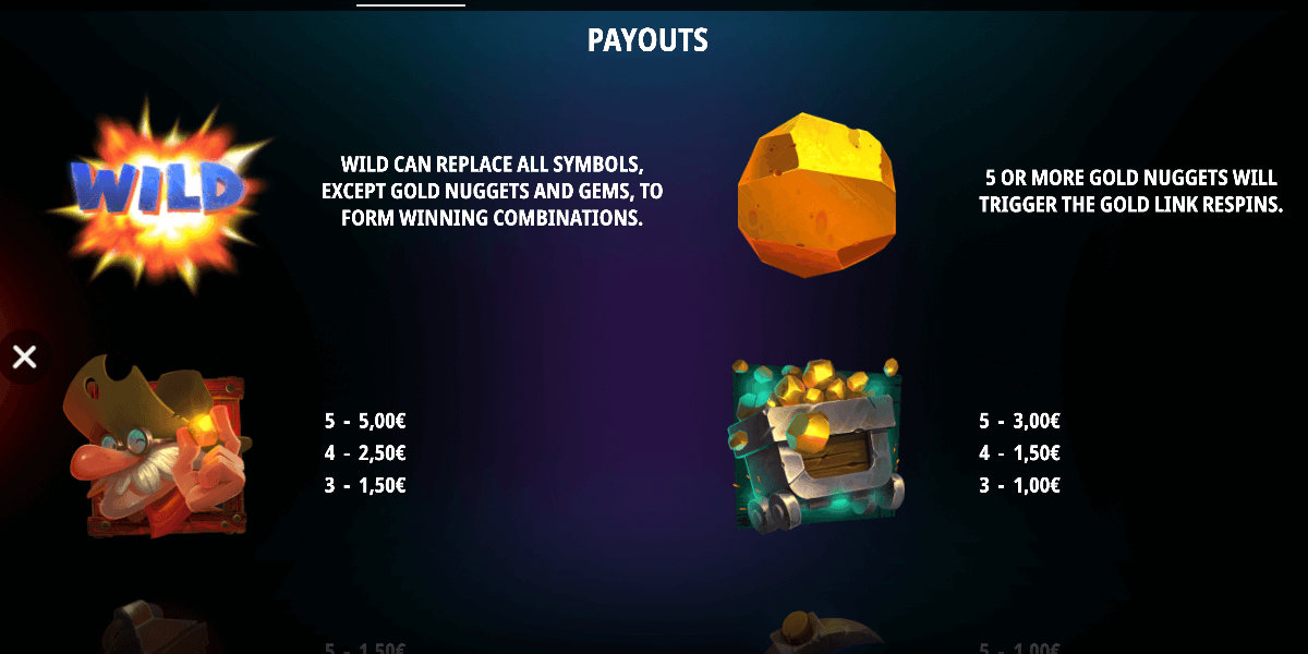 Gold Digger slot Gold Digger Symbols