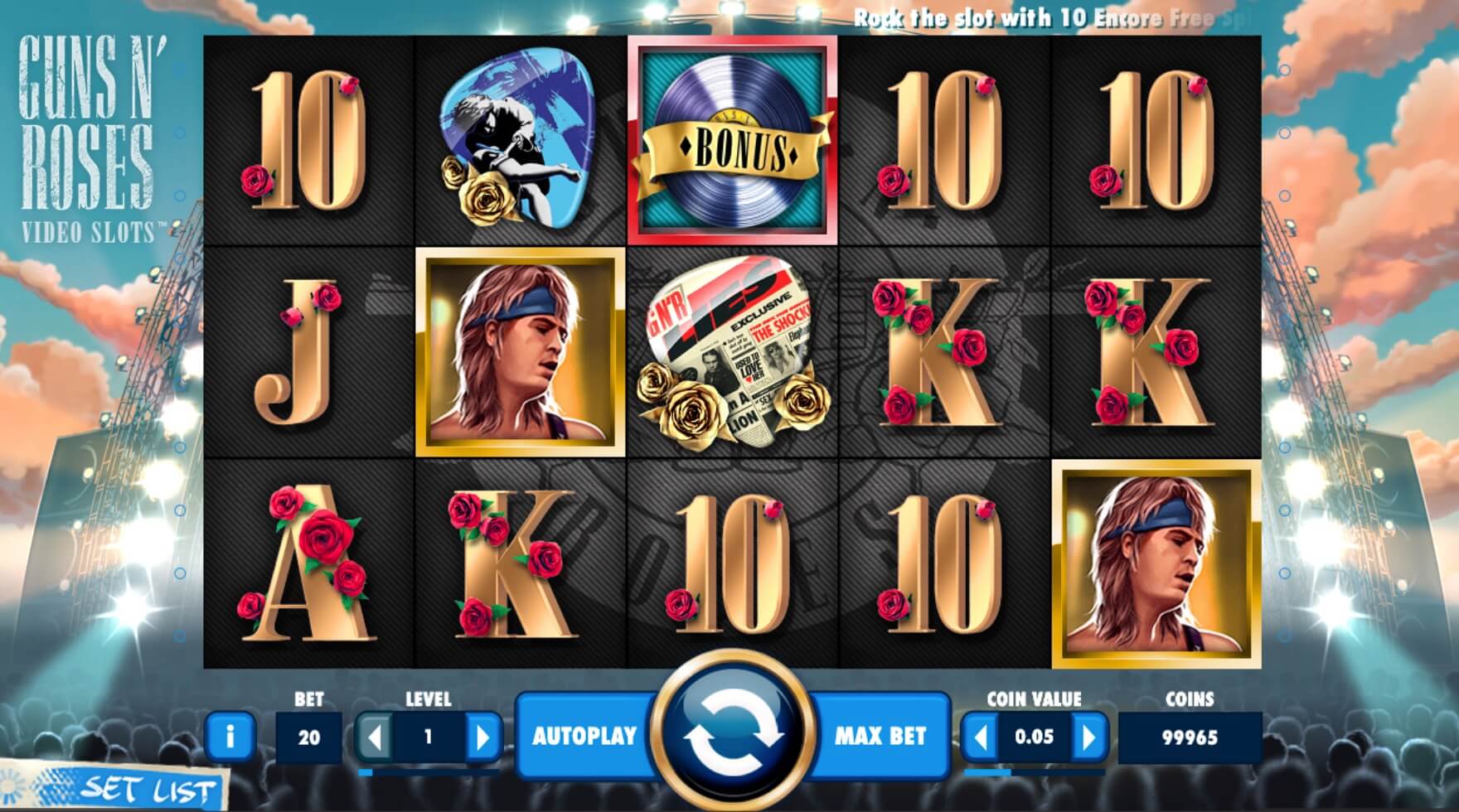 Guns N’ Roses slot