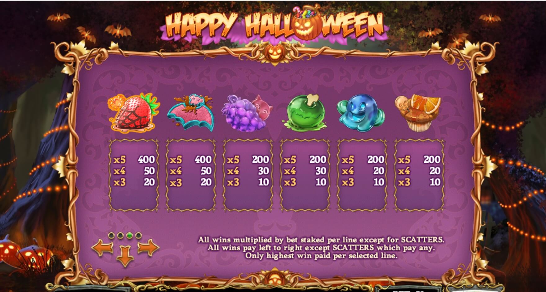 Happy Halloween slot Happy Halloween Symbols