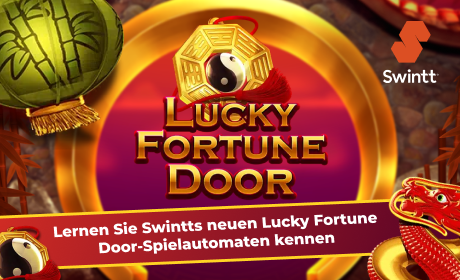 Lernen Sie Swintts neuen Lucky Fortune Door-Spielautomaten kennen