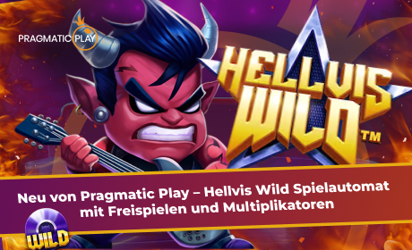 Neu von Pragmatic Play – Hellvis Wild Spielautomat mit Freispielen und Multiplikatoren