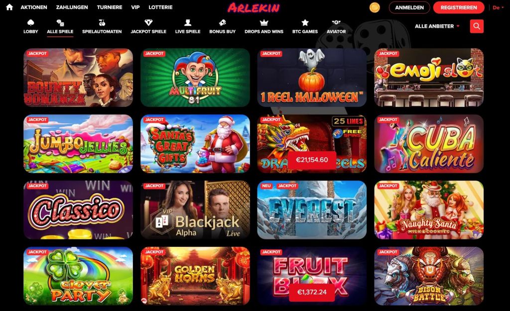 Arlekin Casino Spiele Arlekin Casino Spiele