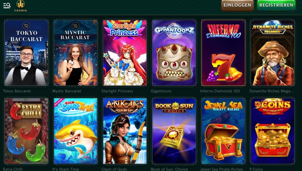 Casinia Casino Spiele Casinia Casino Spiele