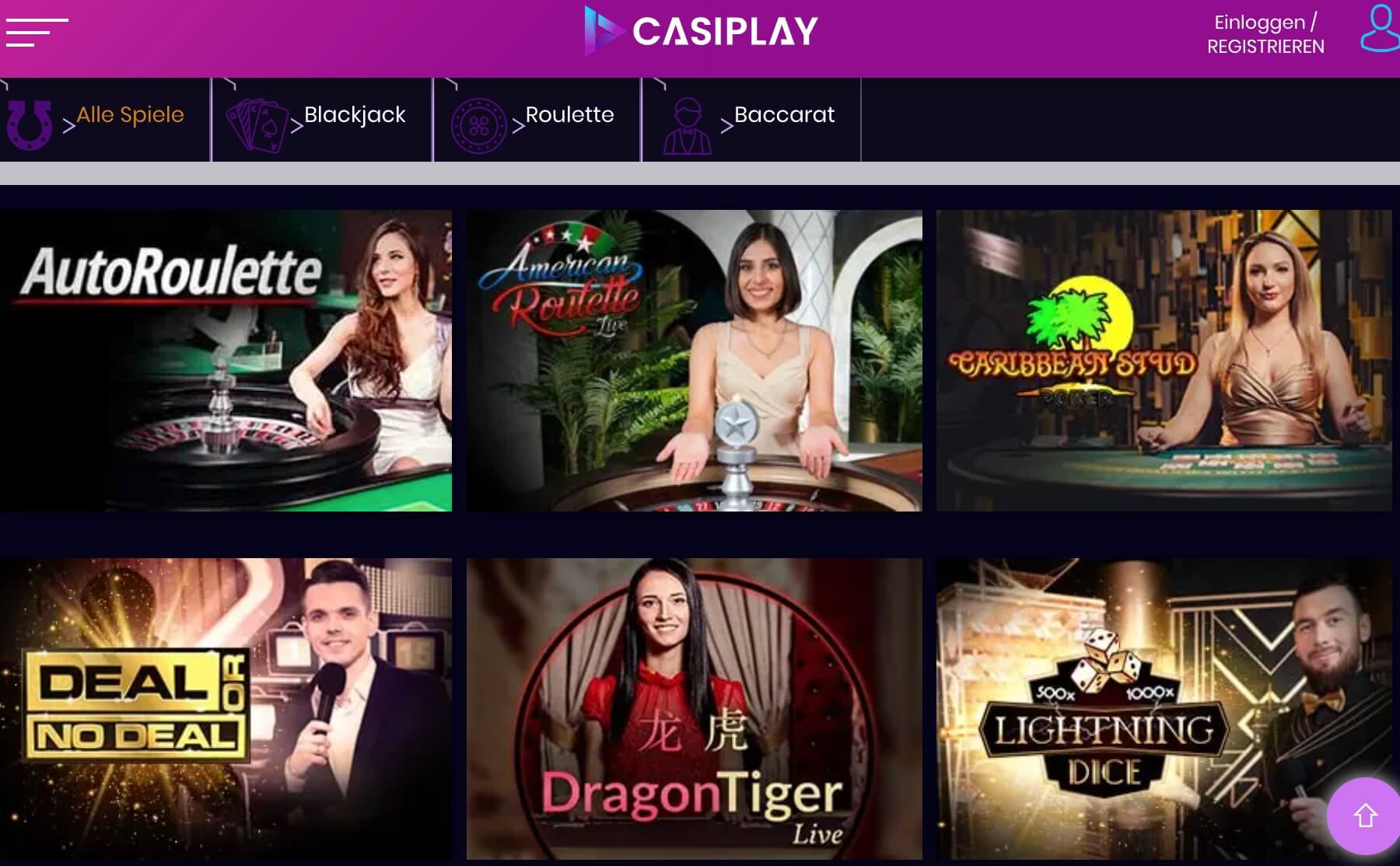 Casiplay Casino Casiplay Live Casino