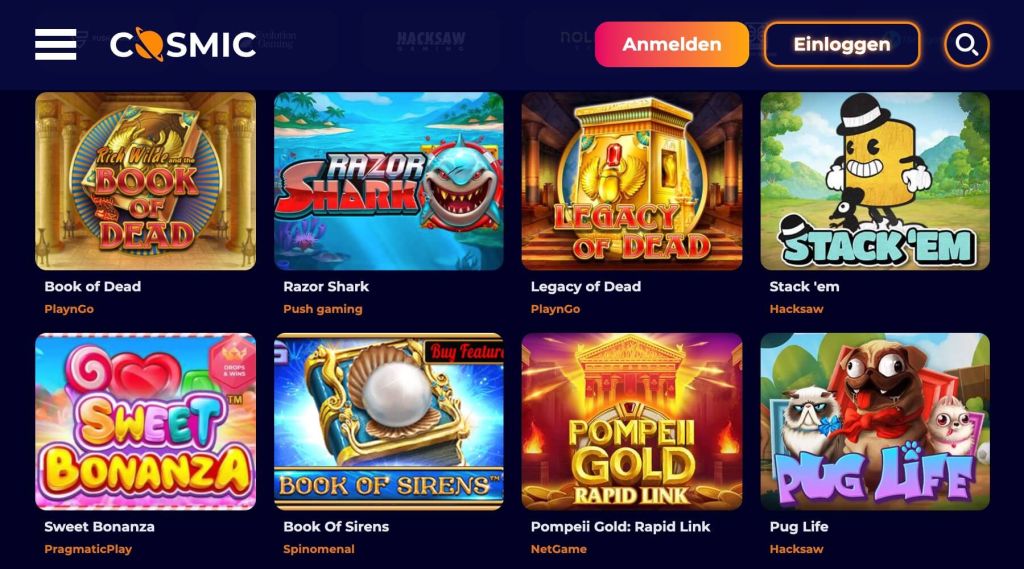 cosmicslot casino app