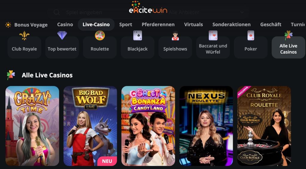 ExciteWin Live Casino