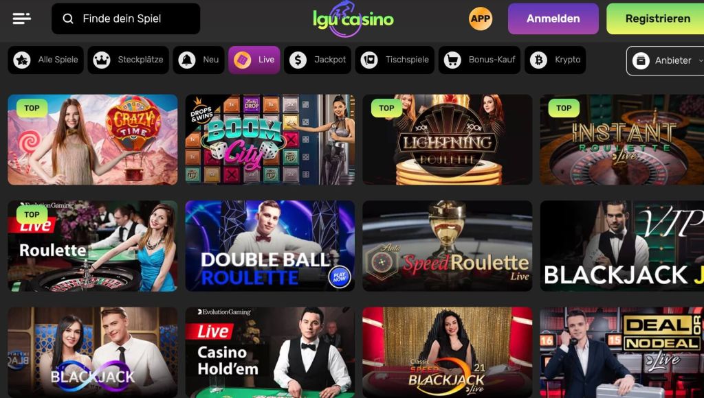 Igu Live Casino Igu Live Casino