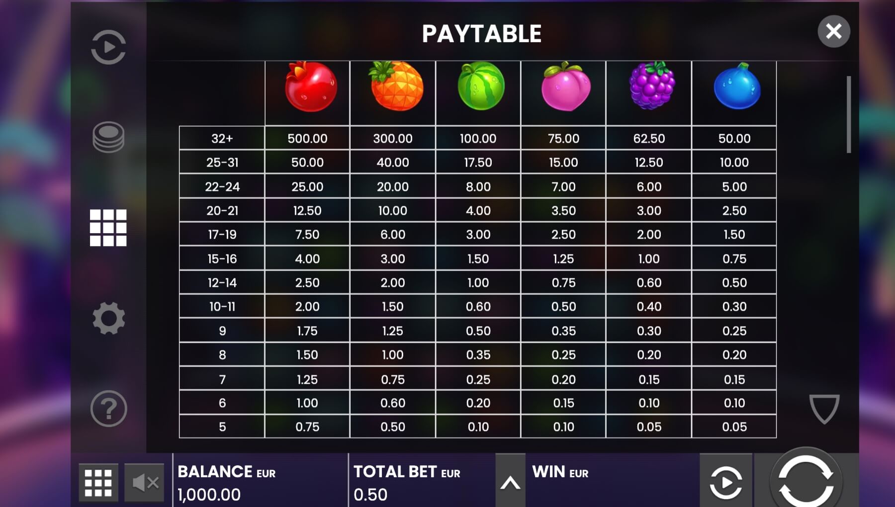 Jammin Jars 2 Symbols