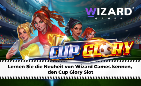 Lernen Sie die Neuheit von Wizard Games kennen, den Cup Glory Slot