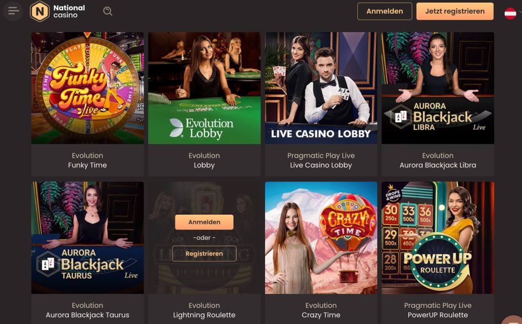 National Casino National Live Casino