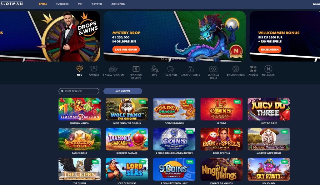 Slotman Casino Spiele Slotman Casino Spiele
