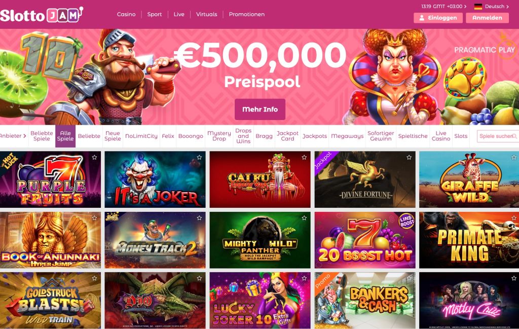 SlottoJam Casino Spiele SlottoJam Casino Spiele