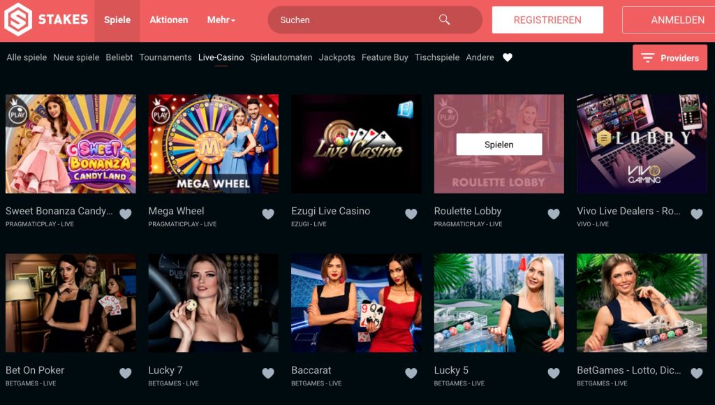 Stakes Live Casino Stakes Live Casino