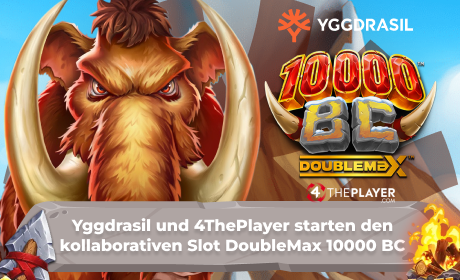 Yggdrasil und 4ThePlayer starten den kollaborativen Slot DoubleMax 10000 BC