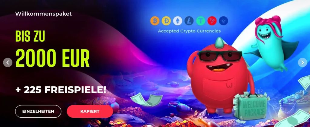 Willkommensbonus Yoju Casino Willkommensbonus