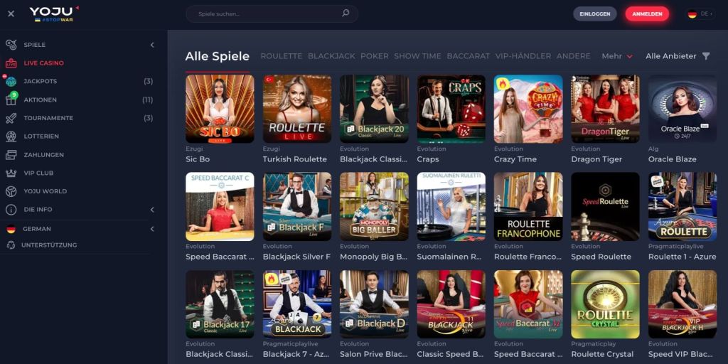 Live Casino Yoju Live Casino