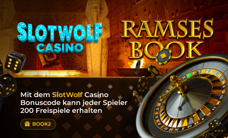 Mit dem SlotWolf Casino Bonuscode kann jeder Spieler 200 Freispiele erhalten