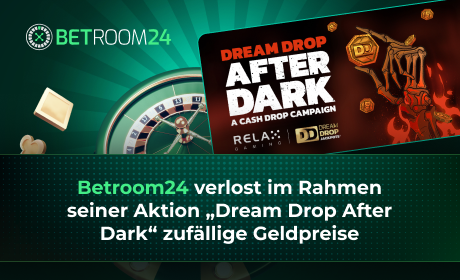 Betroom24 verlost im Rahmen seiner Aktion „Dream Drop After Dark“ zufällige Geldpreise