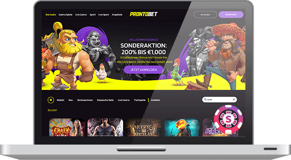 ProntoBet Casino spiele