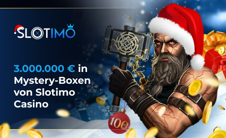 3.000.000 € in Mystery-Boxen von Slotimo Casino