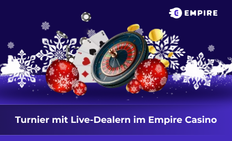 Turnier mit Live-Dealern im Empire Casino