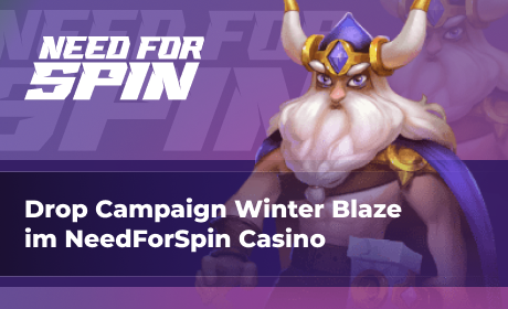 Drop Campaign Winter Blaze im NeedForSpin Casino
