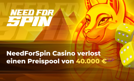 NeedForSpin Casino verlost einen Preispool von 40.000 €