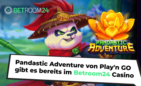 Pandastic Adventure von Play'n GO gibt es bereits im Betroom24 Casino