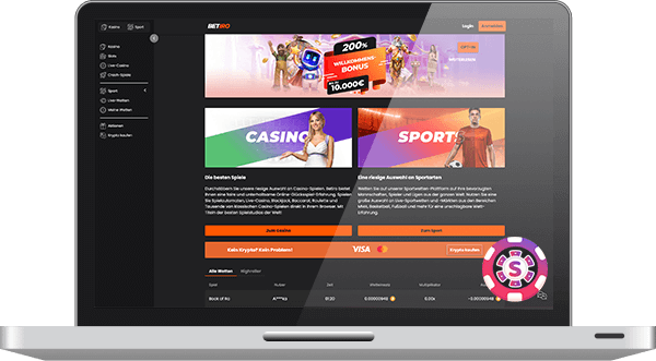 Betiro Casino spiele