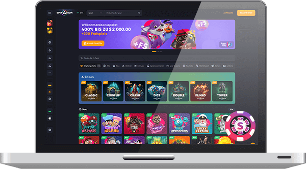 Игры казино Spinarium