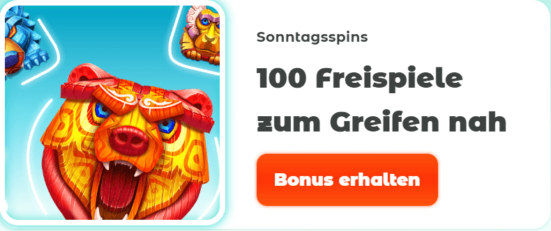 100 Freispiele im Neon54 Casino