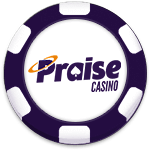 Praise Casino Bonus Chip logo