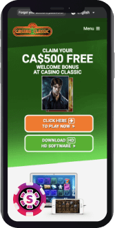 classic casino mobil