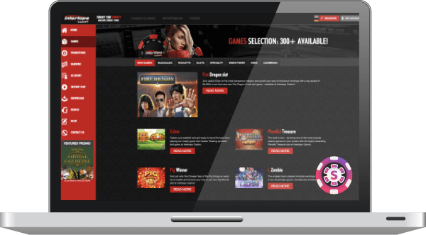 Intertops Casino spiele