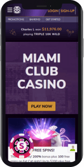 Miami Club Casino mobil