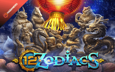 12 zodiacs spielautomaten - habanero