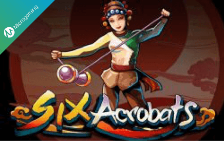 six-acrobats-microgaming-spielautomaten-logo six acrobats spielautomat - microgaming